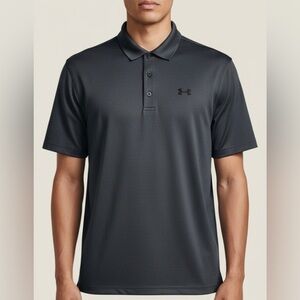 Under Armour Men's Charcoal Polo Shirt